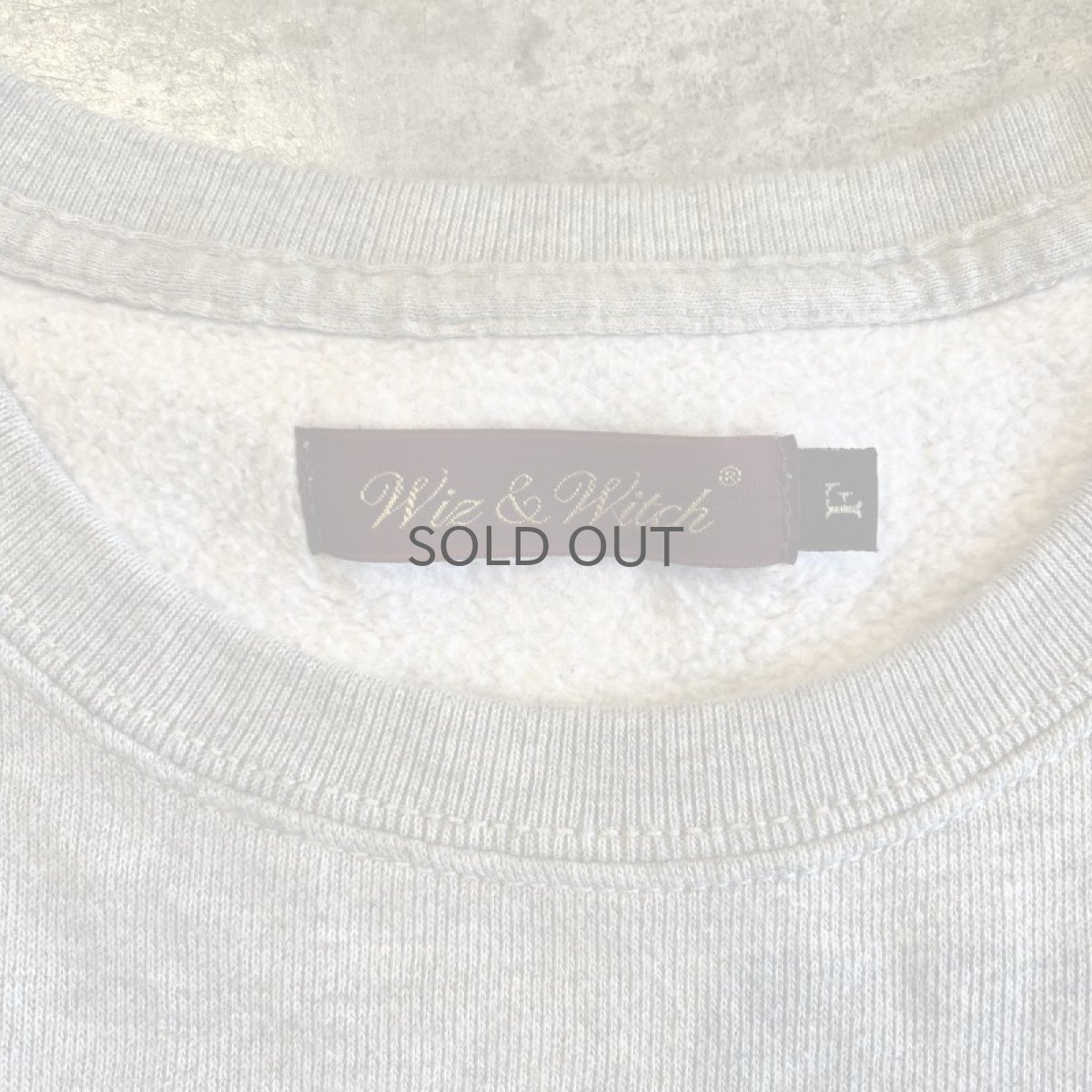 画像12: 【Wiz&Witch】"UNITED" MIX FABRIC SWEAT / OS (12)