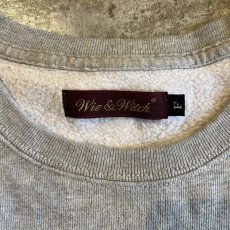 画像12: 【Wiz&Witch】"UNITED" MIX FABRIC SWEAT / OS (12)