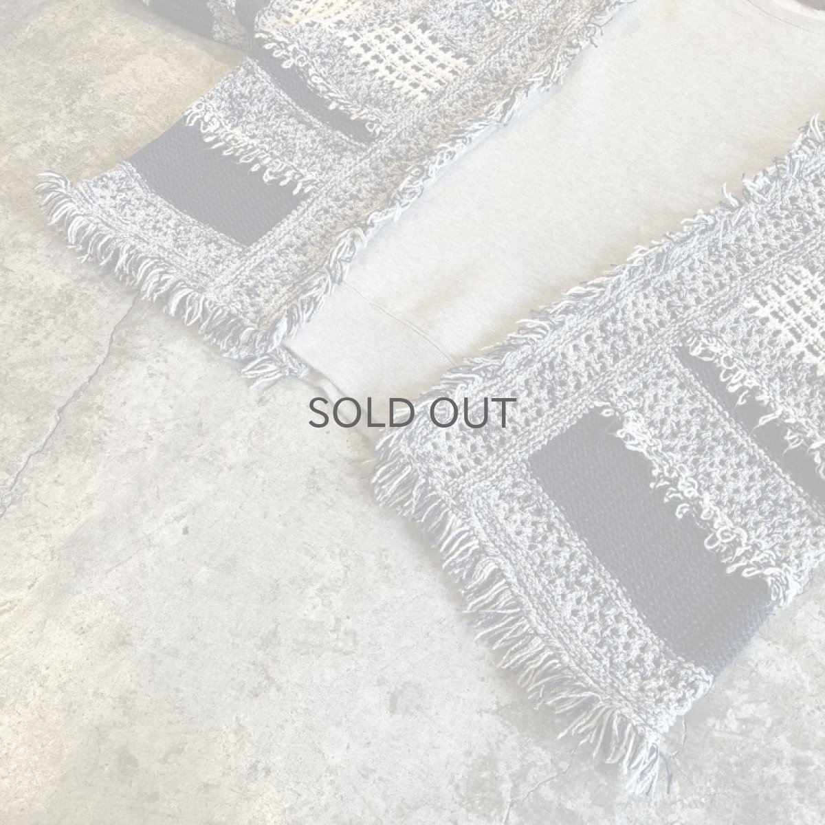 画像4: 【Wiz&Witch】"UNITED" MIX FABRIC SWEAT / OS (4)