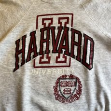 画像10: FRONT COLOR LOGO PRINTED COLLEGE L/S SWEAT / Ladies L (10)