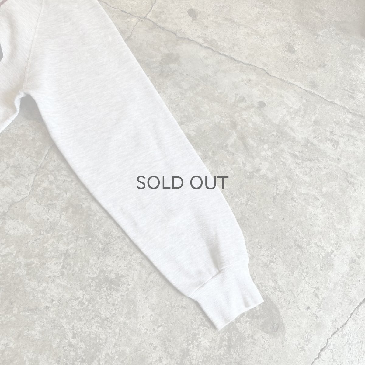 画像7: FRONT COLOR LOGO PRINTED COLLEGE L/S SWEAT / Ladies L (7)