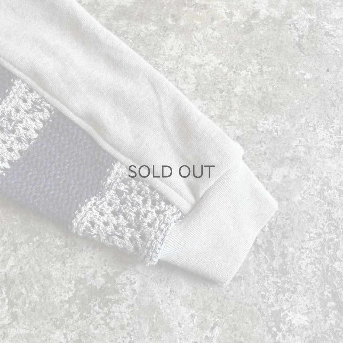 画像5: 【Wiz&Witch】"UNITED" MIX FABRIC SWEAT / OS (5)