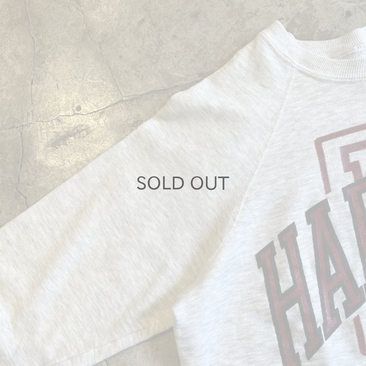 画像9: FRONT COLOR LOGO PRINTED COLLEGE L/S SWEAT / Ladies L (9)