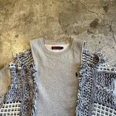 画像7: 【Wiz&Witch】"UNITED" MIX FABRIC SWEAT / OS (7)