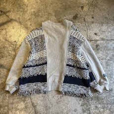 画像2: 【Wiz&Witch】"UNITED" MIX FABRIC SWEAT / OS (2)