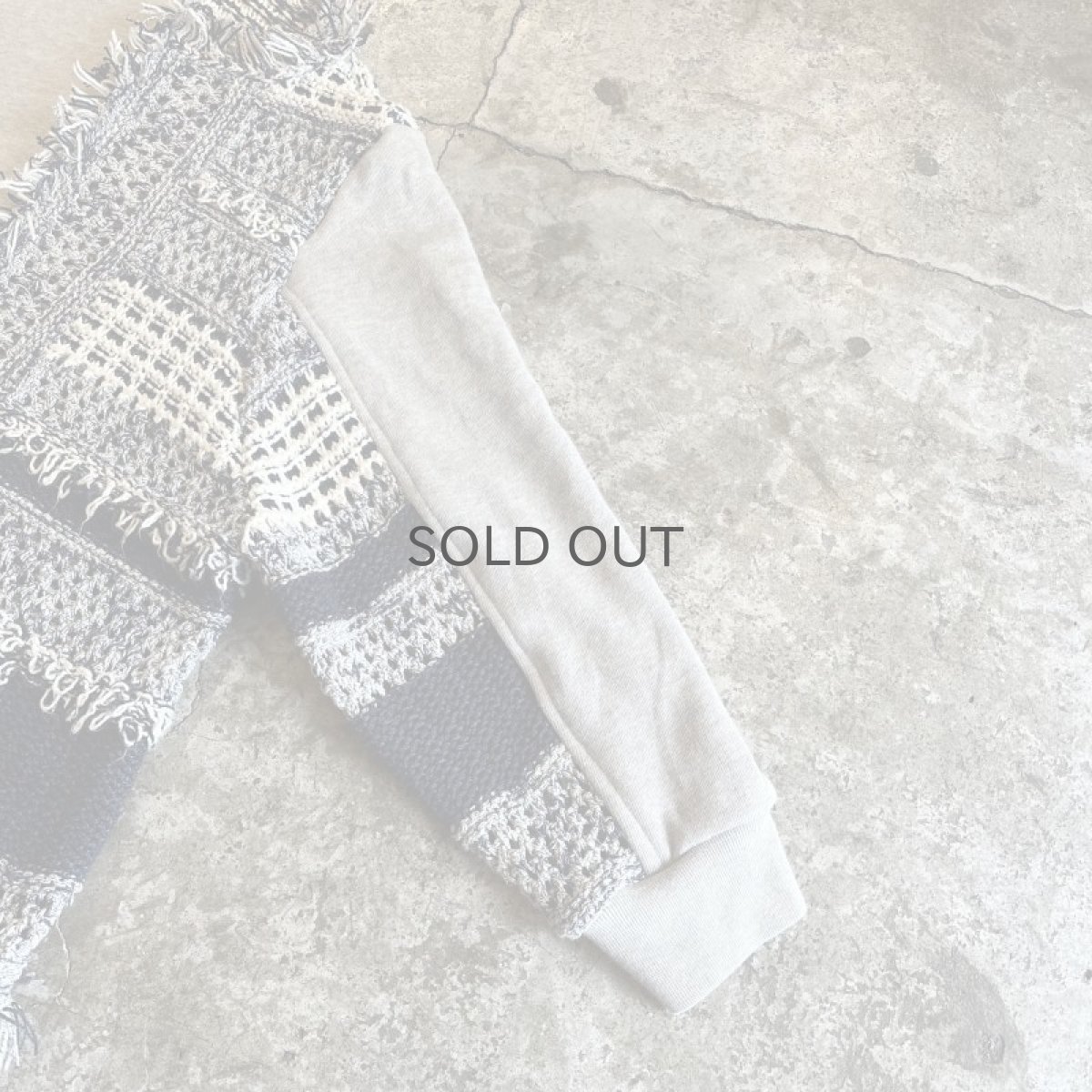 画像6: 【Wiz&Witch】"UNITED" MIX FABRIC SWEAT / OS (6)