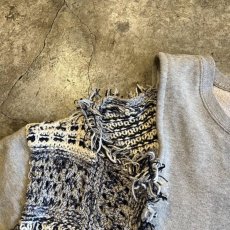 画像9: 【Wiz&Witch】"UNITED" MIX FABRIC SWEAT / OS (9)