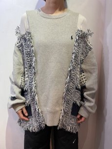 画像13: 【Wiz&Witch】"UNITED" MIX FABRIC SWEAT / OS (13)