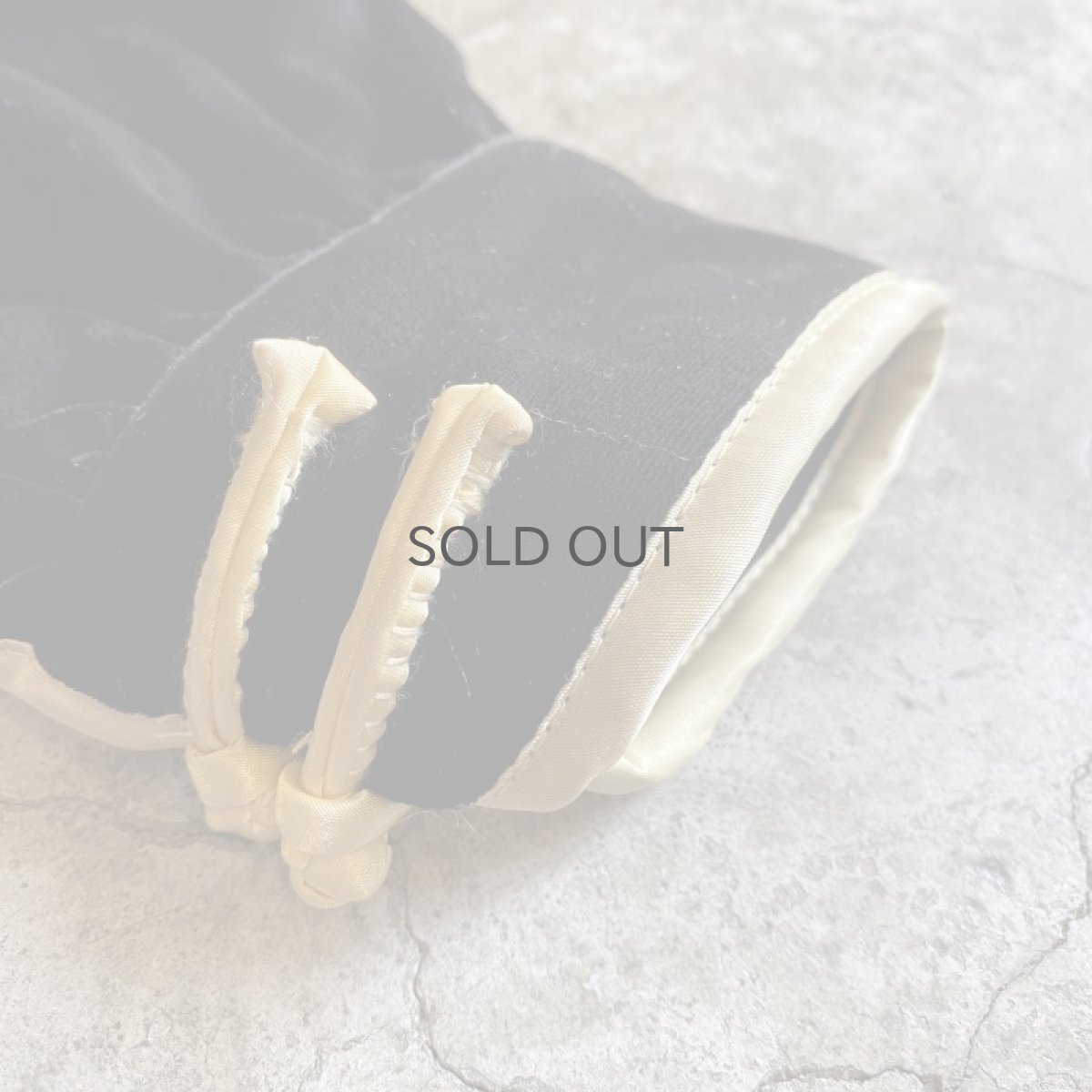 画像9: VELVET BLACK COLOR DESIGN CHINA L/S TOPS / Ladies L (9)