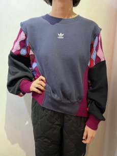 画像13: 【Wiz&Witch】"UNITED" MIX FABRIC SWEAT / OS (13)