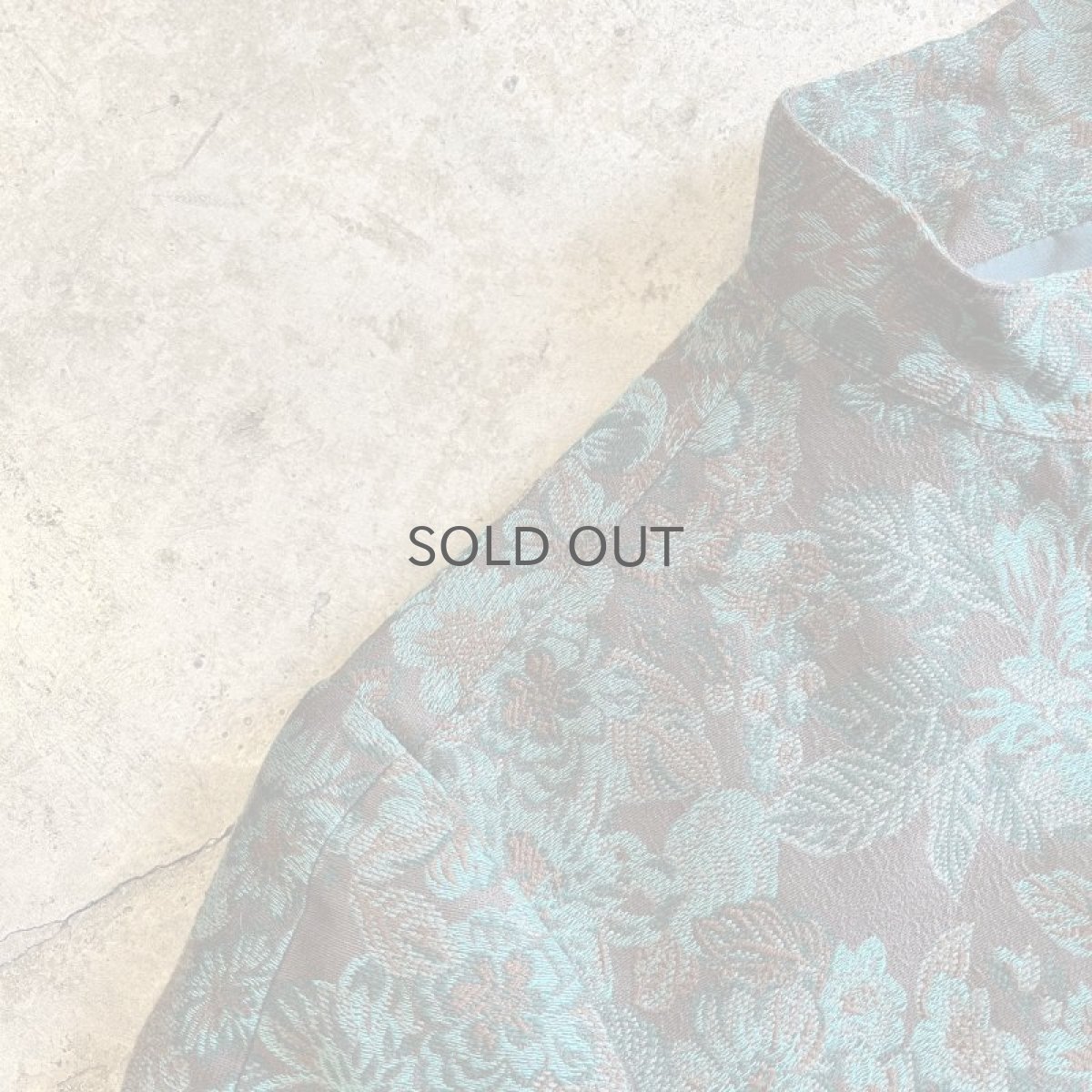 画像8: ALL OVER FLOWER PATTERN GOBELIN SHORT DESIGN JACKET / Ladies S(38) / MADE IN FRANCE (8)