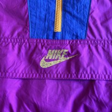 画像9: 【NIKE】BICOLOR DESIGN HALF ZIP UP ANORAK L/S TOPS / Ladies XL(L) (9)