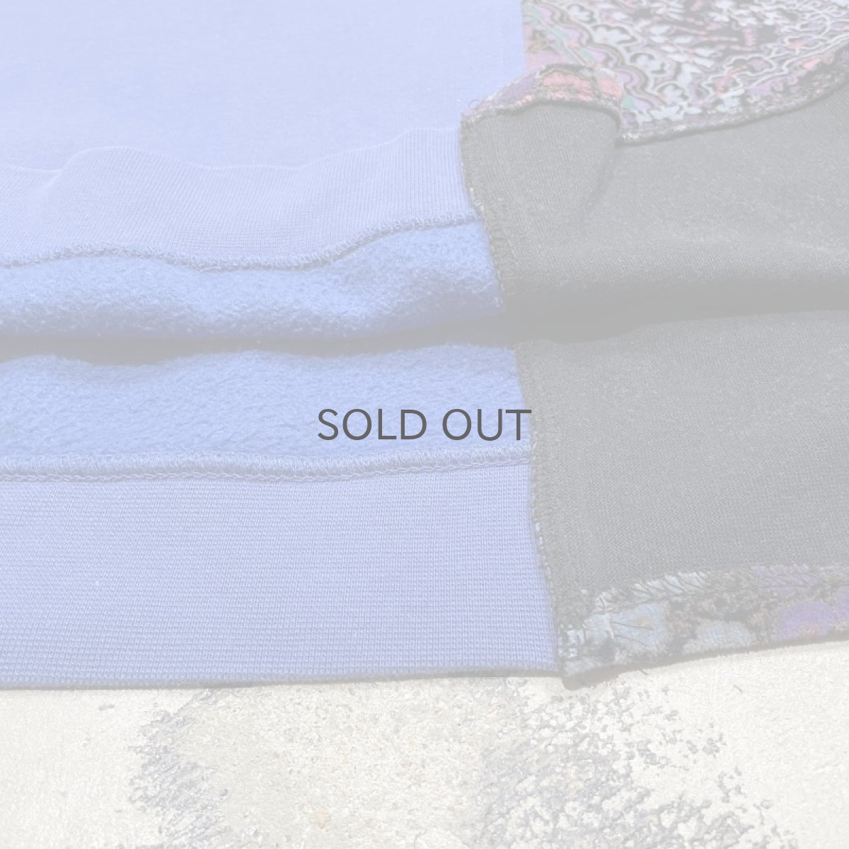 画像8: 【Wiz&Witch】"UNITED" SPORTY MIX FABRIC SWEAT / OS (8)