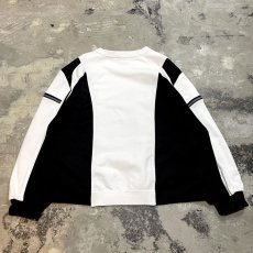 画像2: 【Wiz&Witch】"UNITED" SPORTY MIX FABRIC SWEAT / OS (2)