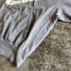 画像7: 【NIKE】GREY COLOR FRONT PRINTED DESIGN SWEAT HOODIE / Ladies M (7)