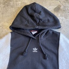 画像9: 【Wiz&Witch】"UNITED" SPORTY MIX FABRIC HOODIE SWEAT / OS (9)