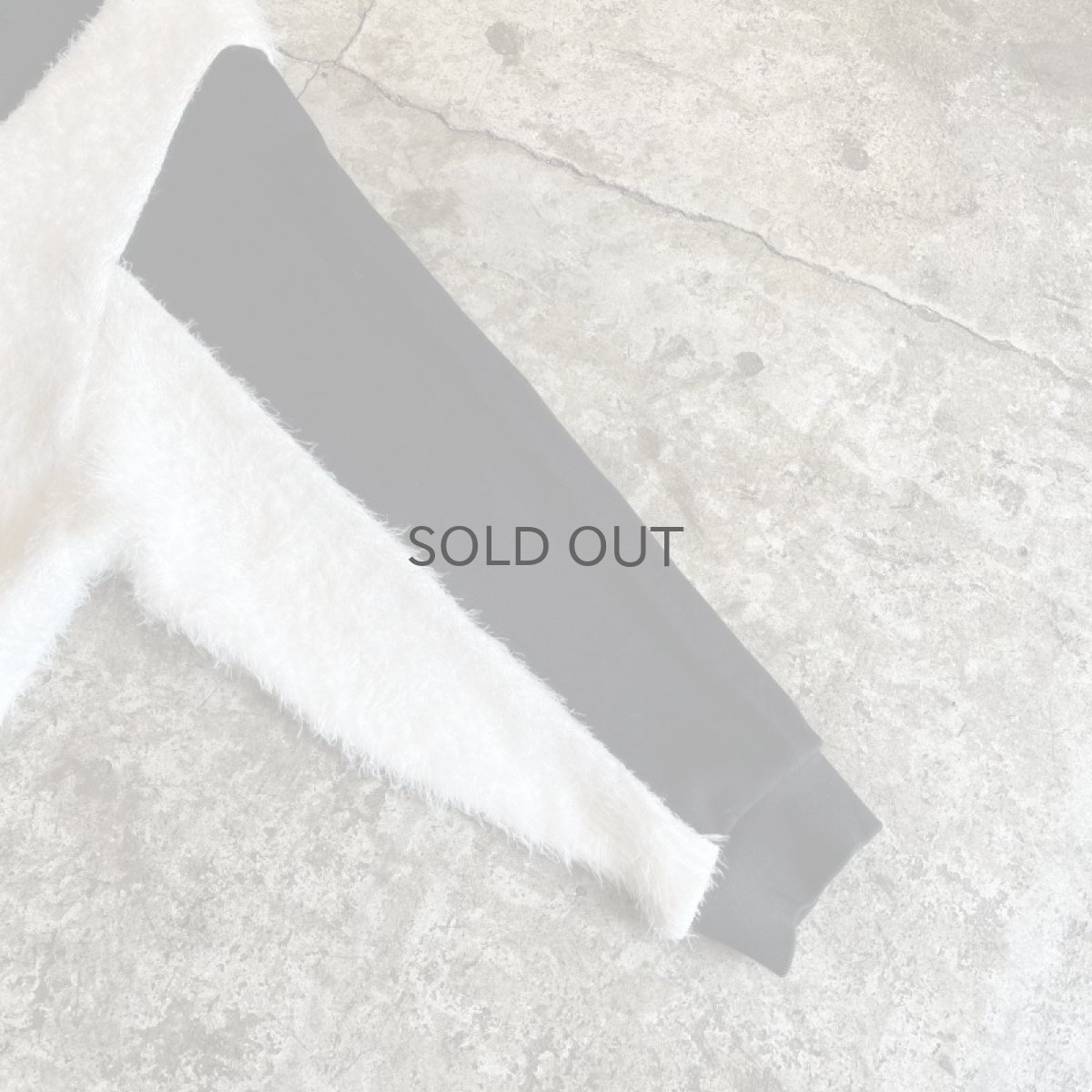 画像7: 【Wiz&Witch】"UNITED" SPORTY MIX FABRIC HOODIE SWEAT / OS (7)