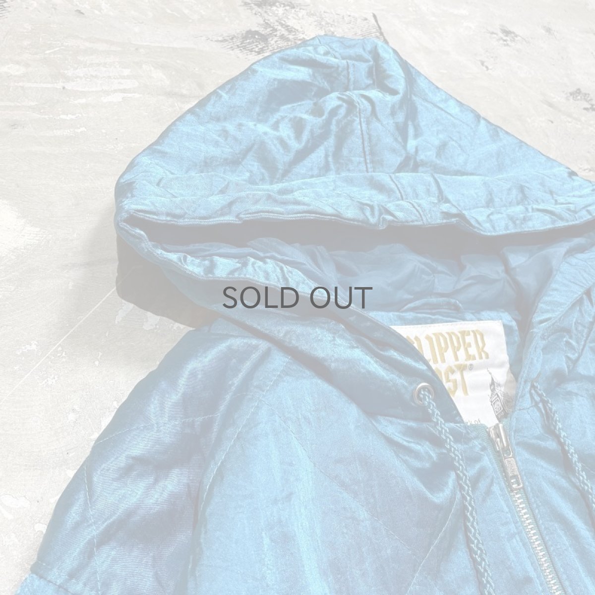 画像3: EMERALD　GREEN COLOR ZIP UP HOODIE JACKET / Mens M (3)