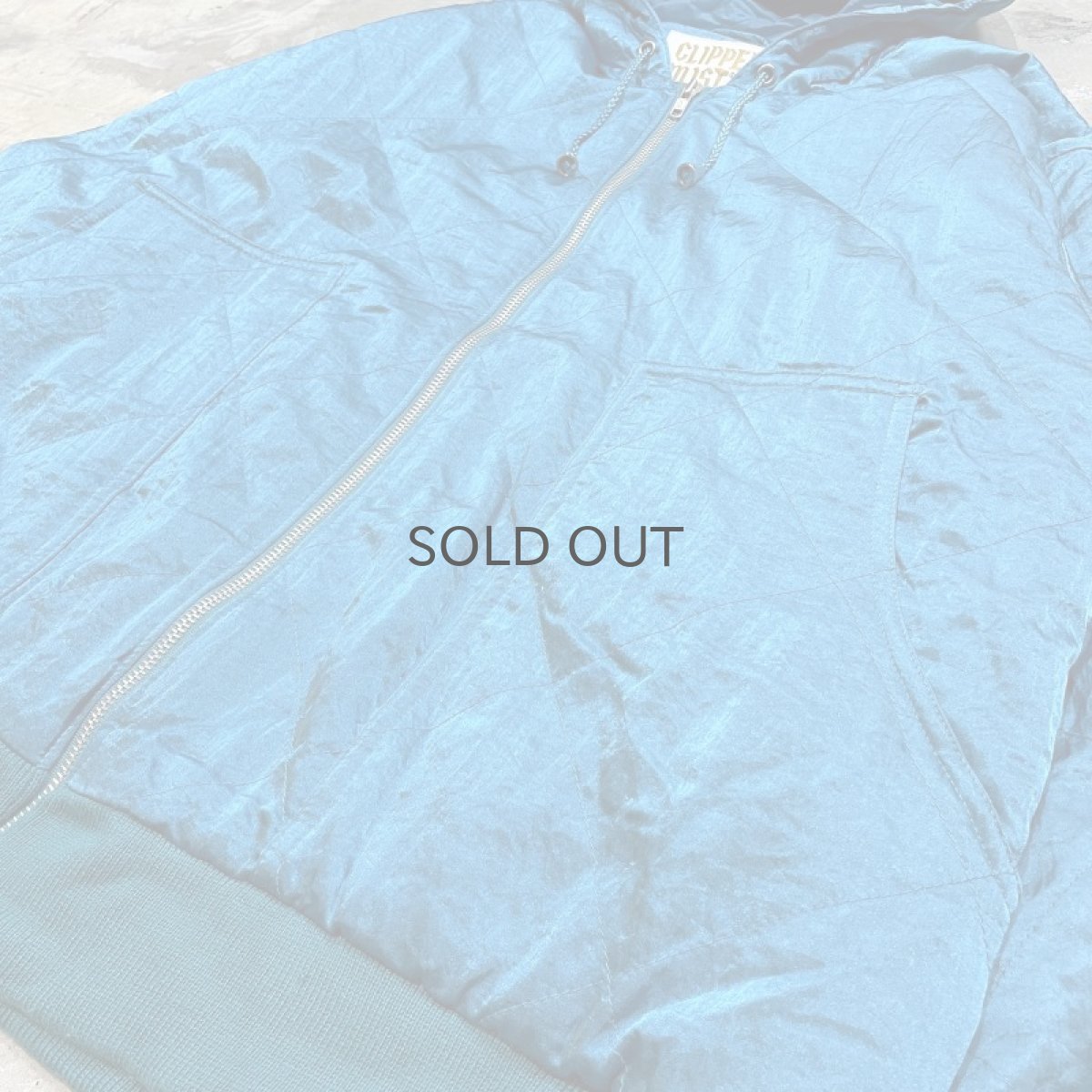 画像6: EMERALD　GREEN COLOR ZIP UP HOODIE JACKET / Mens M (6)