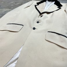 画像6: 70~80's IVORY COLOR 3B TAILORED JACKET / Mens L / MADE IN USA (6)