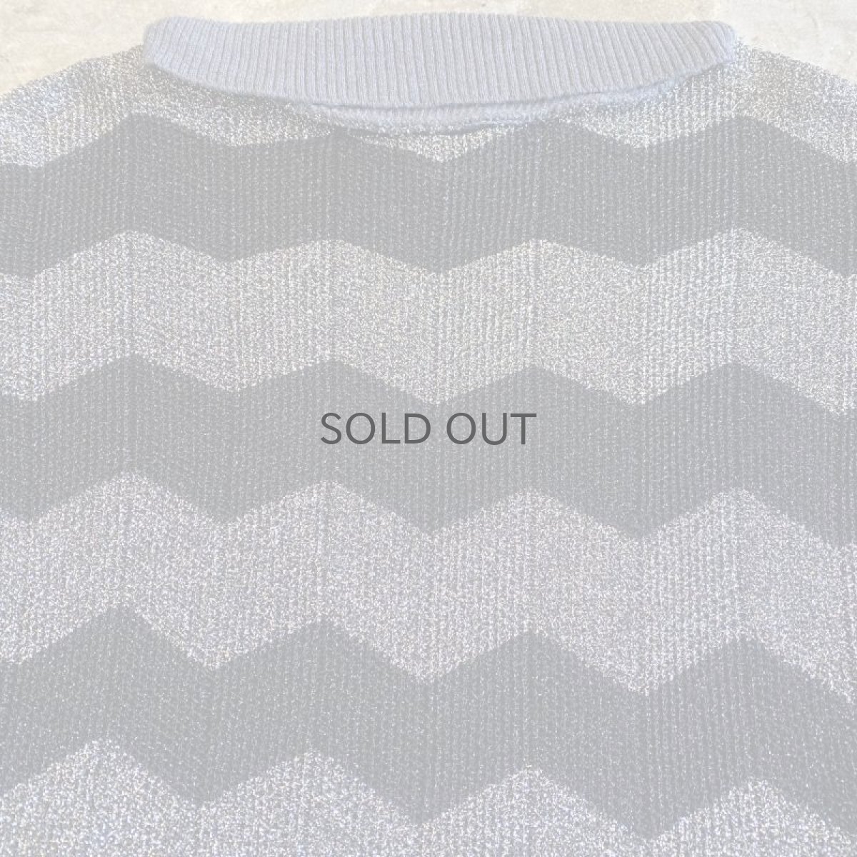 画像8: 【BALLY】GLITTER LAYERED DESIGN DOLMAN SLEEVE KNIT TOPS / Ladies M / MADE IN ITALY (8)