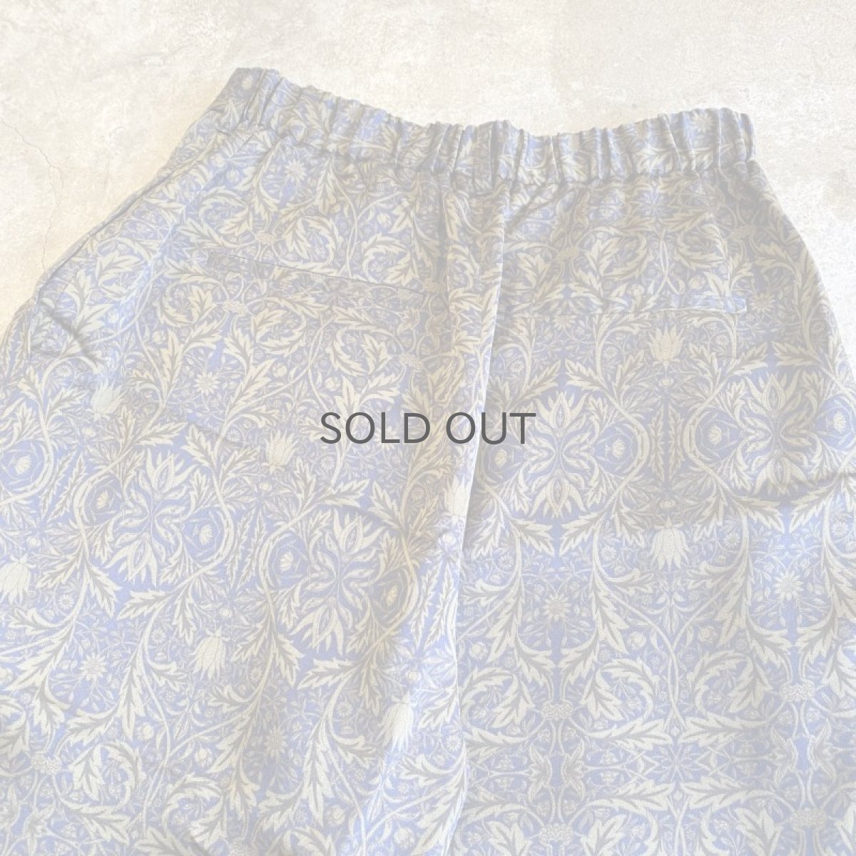 画像10: ALL OVER PATTERN LUSTER DESIGN PANTS / W25~W29 (10)