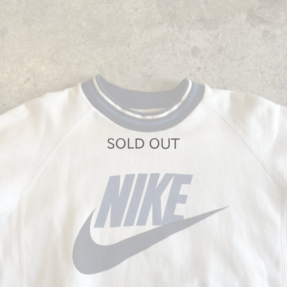 画像8: 【NIKE】FRONT PRINTED RIB LINE DESIGN L/S SWEAT / Ladies M  (8)