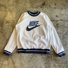 画像1: 【NIKE】FRONT PRINTED RIB LINE DESIGN L/S SWEAT / Ladies M  (1)