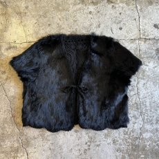 画像10: REAL FUR × CROCHET REVERSIBLE DESIGN S/S BOLERO / Ladies M (10)