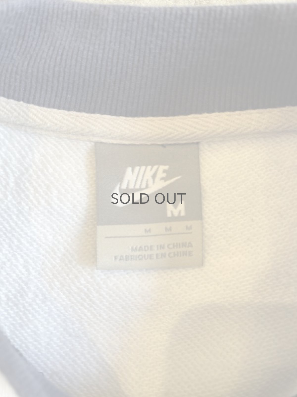 画像12: 【NIKE】FRONT PRINTED RIB LINE DESIGN L/S SWEAT / Ladies M  (12)