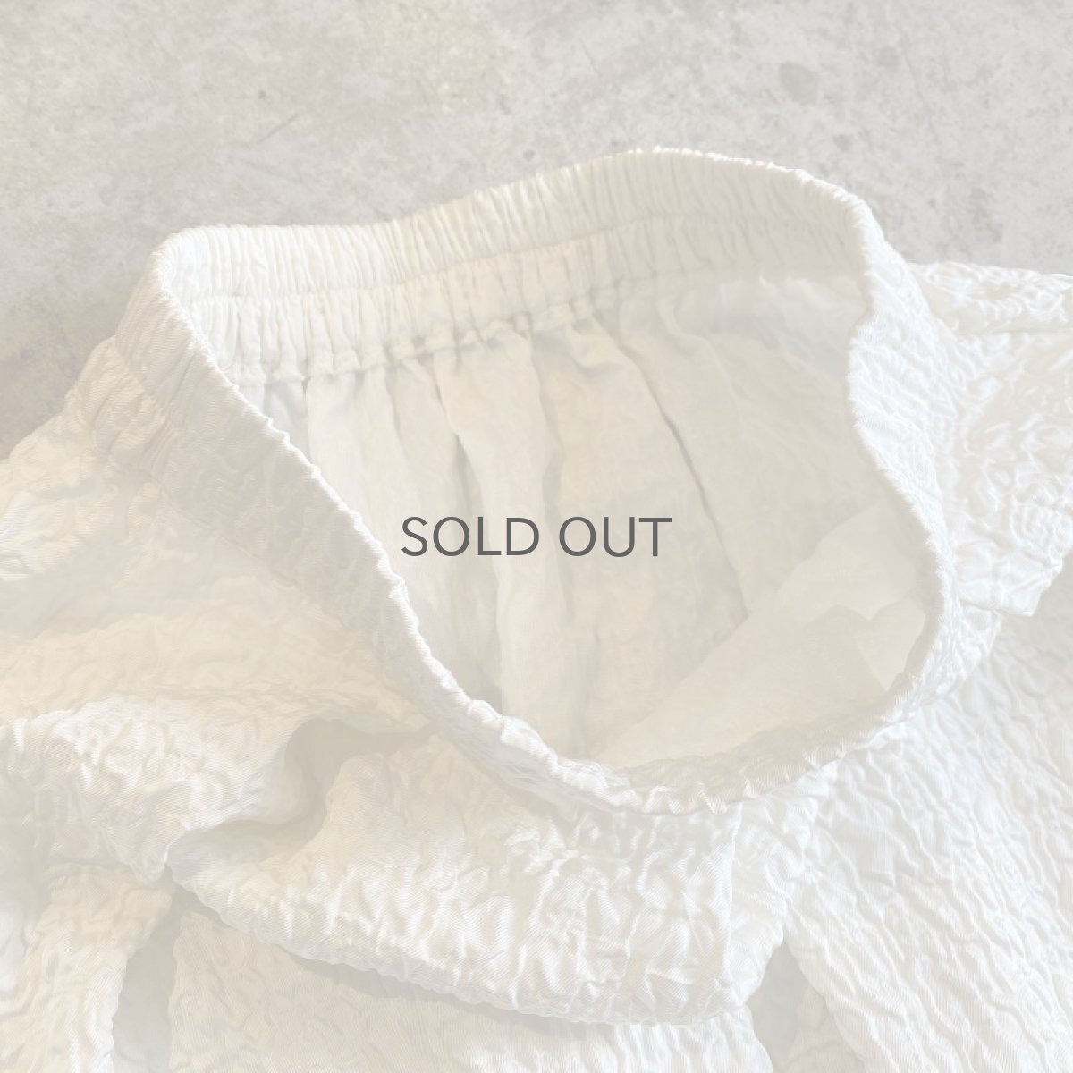 画像7: EMBOSS DESIGN FLARE VOLUME SKIRT / W24~W29 (7)