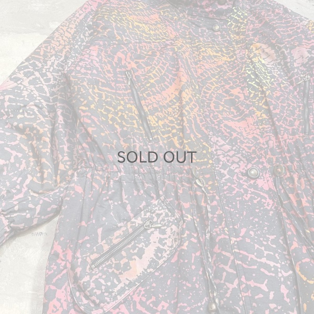 画像5: OLD GERMANY ALL OVER PATTERN FIELD JACKET / Mens L (5)