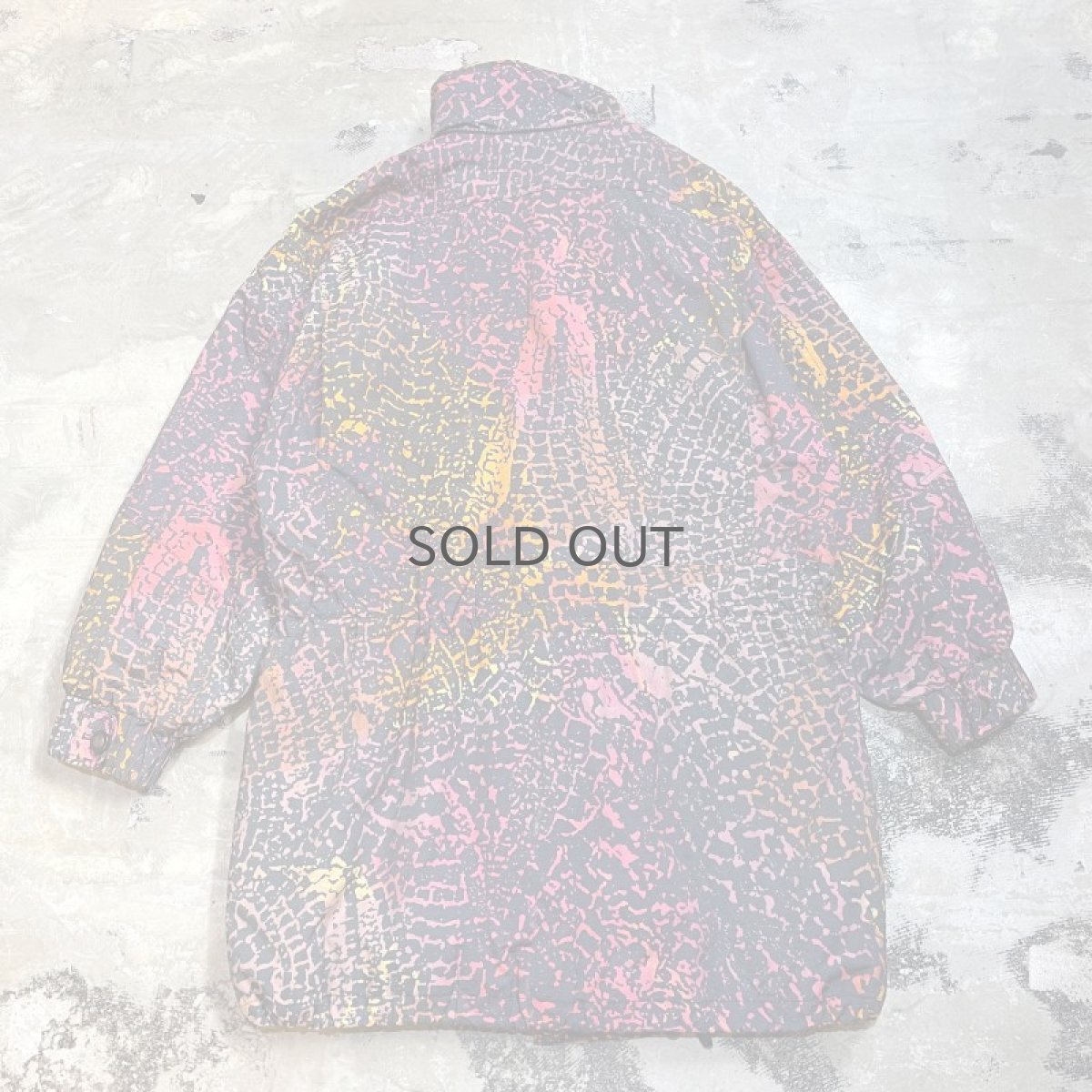 画像2: OLD GERMANY ALL OVER PATTERN FIELD JACKET / Mens L (2)