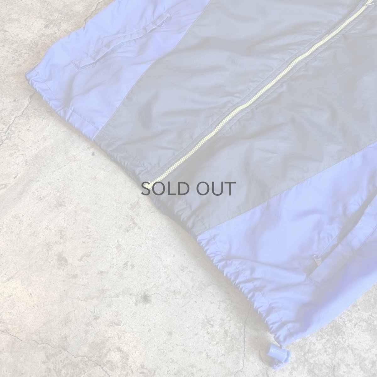 画像4: 【NIKE】3 COLOR PATCHWORK PATTERN DESIGN NYLON TRACK JACKET / Ladies L (4)