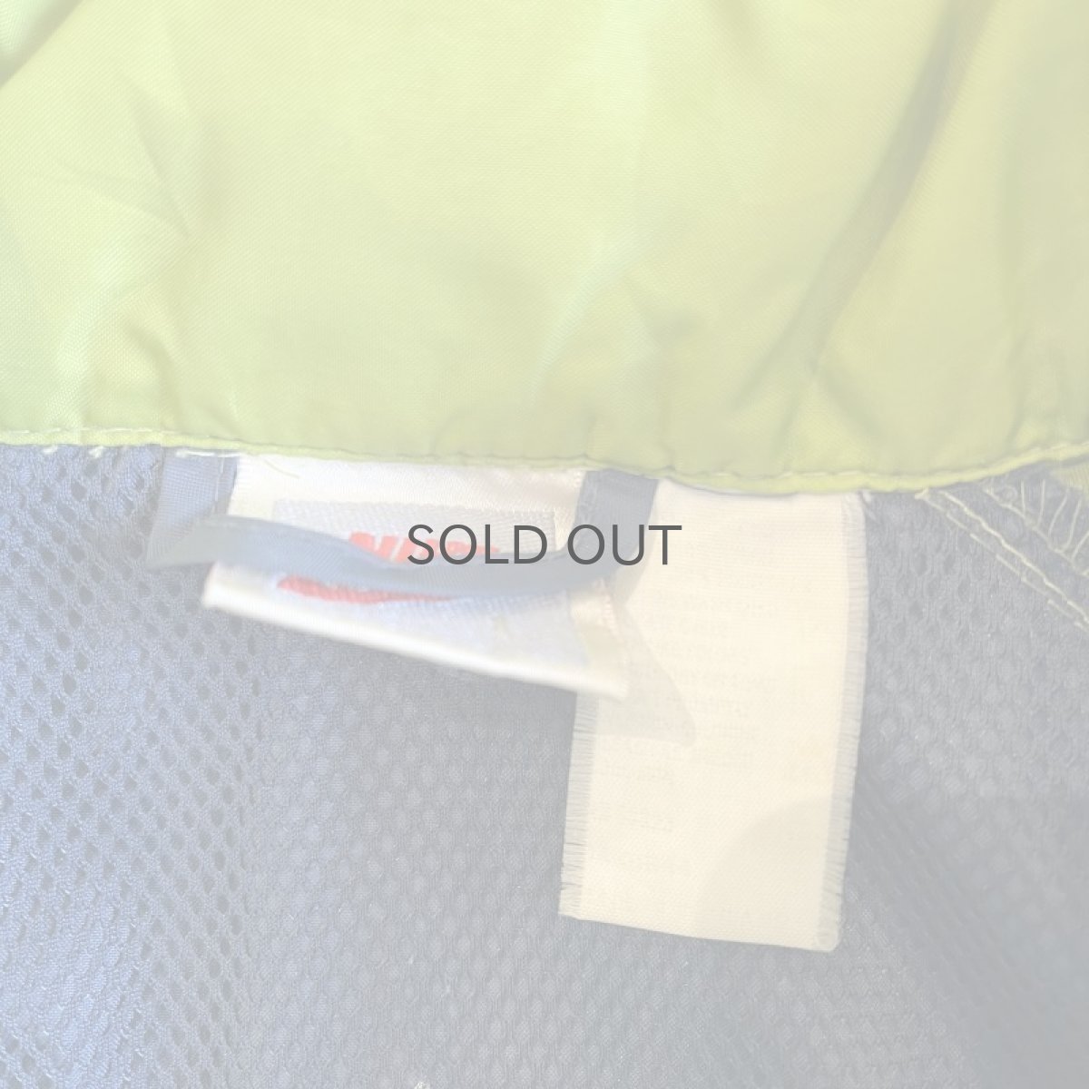 画像10: 【NIKE】3 COLOR PATCHWORK PATTERN DESIGN NYLON TRACK JACKET / Ladies L (10)