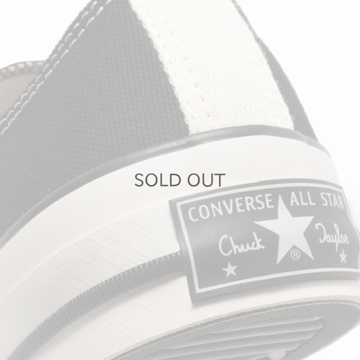 画像8: 【CONVERSE ADDICT】- CHUCK TAYLOR CANVAS OX / BLACK (8)