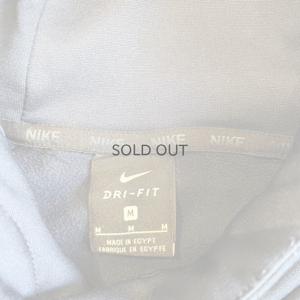 画像10: 【NIKE】NAVY COLOR SHORT DESIGN HOODIE / Ladies M (10)