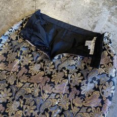 画像7: GLITTER FLORAL PATTERN DESIGN TIGHT SKIRT / W28~W30 (7)