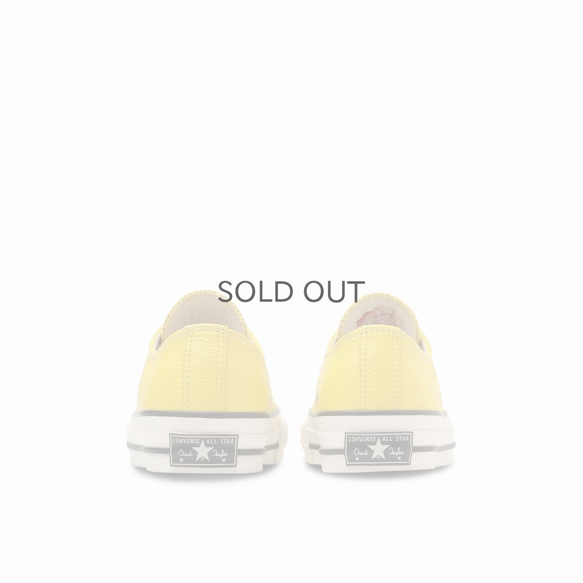 画像5: 【CONVERSE ADDICT】- CHUCK TAYLOR LEATHER OX / YELLOW (5)