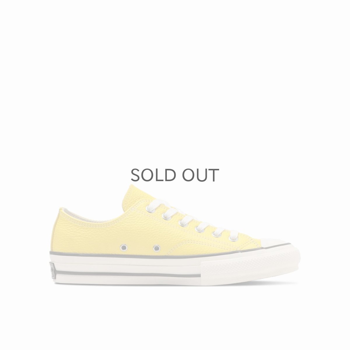 画像3: 【CONVERSE ADDICT】- CHUCK TAYLOR LEATHER OX / YELLOW (3)