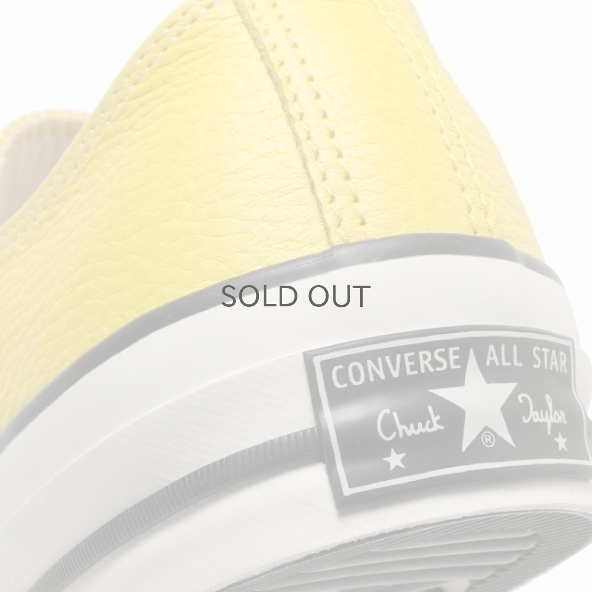 画像8: 【CONVERSE ADDICT】- CHUCK TAYLOR LEATHER OX / YELLOW (8)
