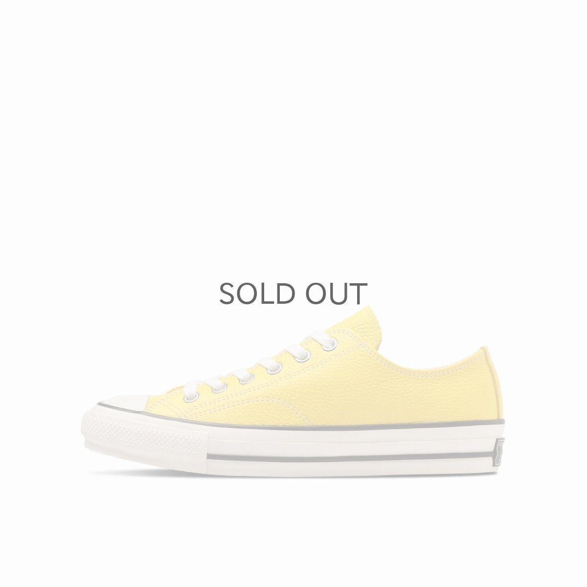 画像1: 【CONVERSE ADDICT】- CHUCK TAYLOR LEATHER OX / YELLOW (1)