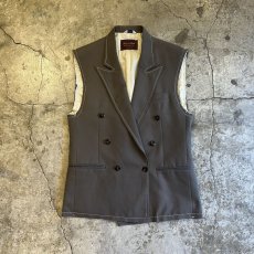 画像1: 【Wiz&Witch】"OUT STITCH" DOUBLE TAYLAR VEST  / OS (1)