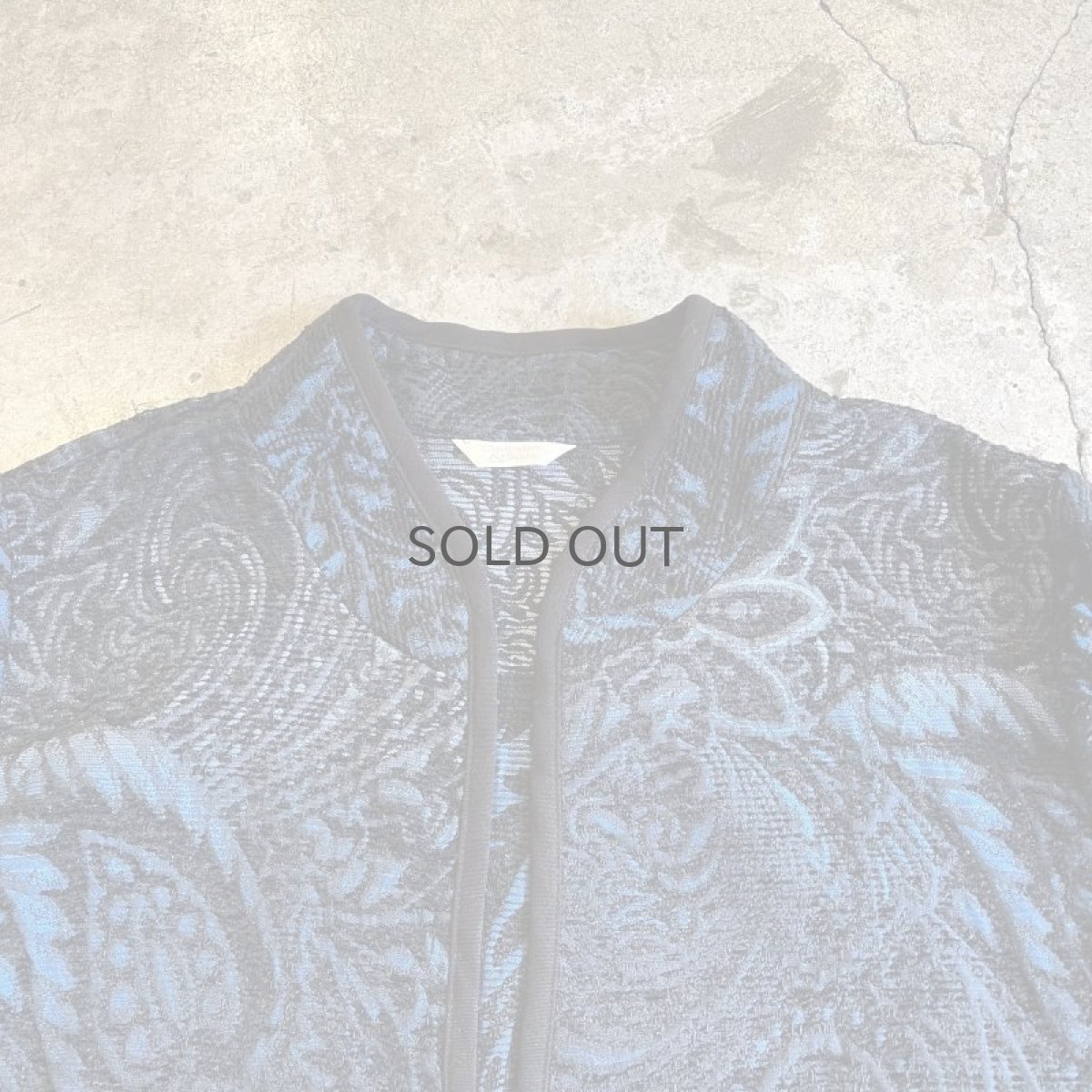 画像8: ALL OVER PAISLEY PATTERN GRADATION COLOR GOBELIN DESIGN JACKET / Ladies M  (8)