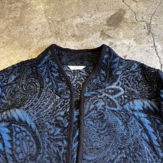 画像8: ALL OVER PAISLEY PATTERN GRADATION COLOR GOBELIN DESIGN JACKET / Ladies M  (8)