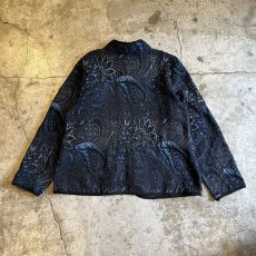 画像2: ALL OVER PAISLEY PATTERN GRADATION COLOR GOBELIN DESIGN JACKET / Ladies M  (2)