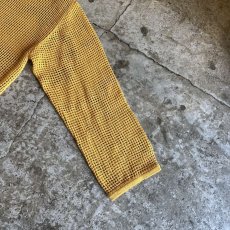 画像8: COLOR MESH POINT RIBBON DESIGN L/S TOPS / Ladies M (8)