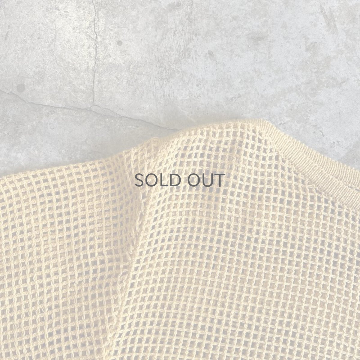 画像10: COLOR MESH POINT RIBBON DESIGN L/S TOPS / Ladies M (10)