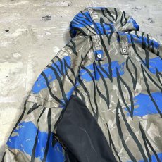 画像10: 80~90's ARTISTIC GRAPHIC PATTERN HOODIE JACKET / Mens M(L) / MADE IN ITALY (10)