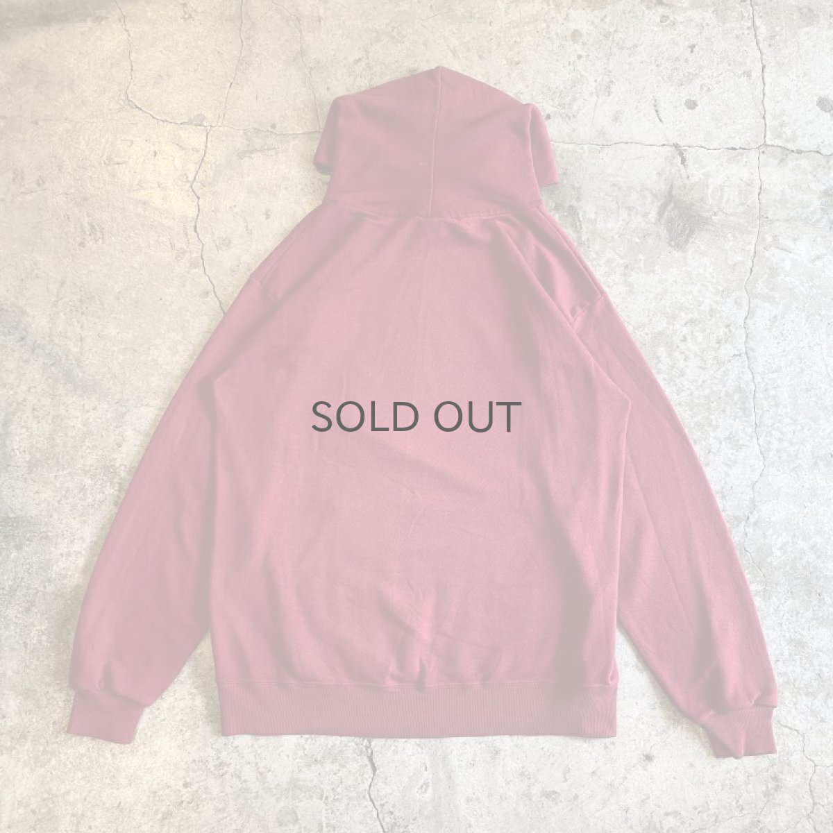 画像2: 【NIKE】OLD RED COLOR FRONT PRINTED DESIGN SWEAT HOODIE / Ladies L / MADE IN USA (2)